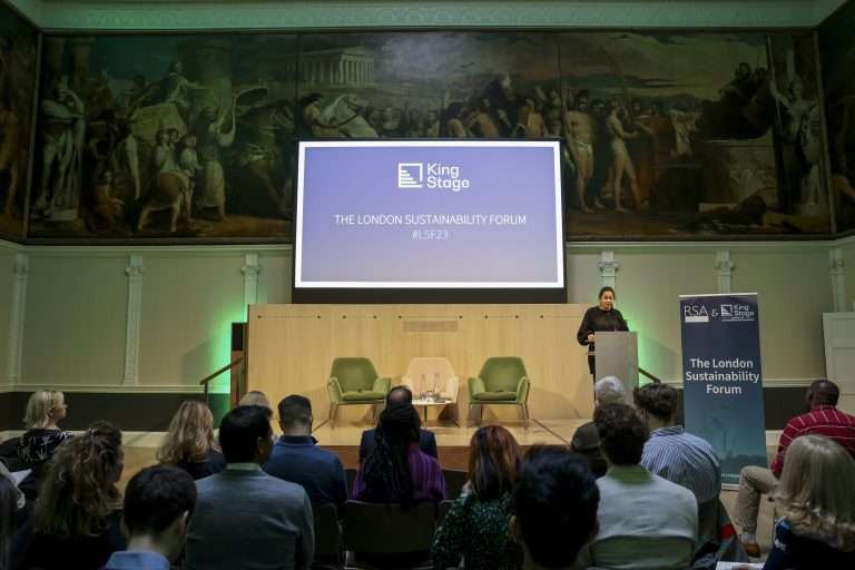 sustainable business practices at the London Sustainability Forum