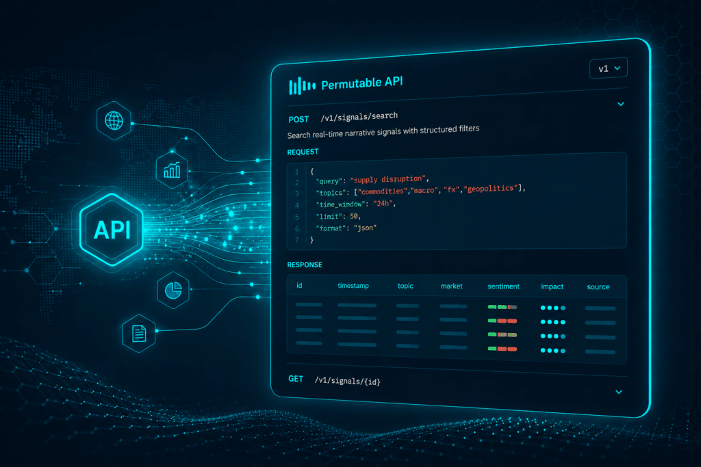 structured news data API