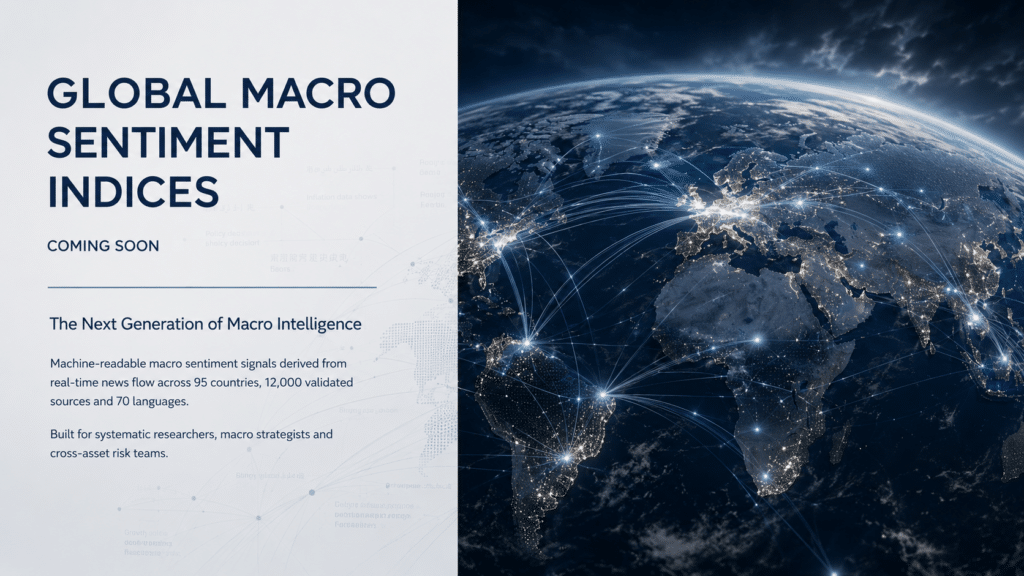 Global Macro Sentiment Indices