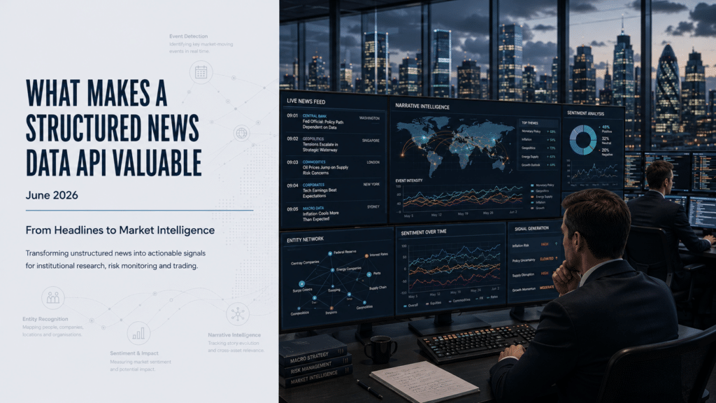 structured news data API