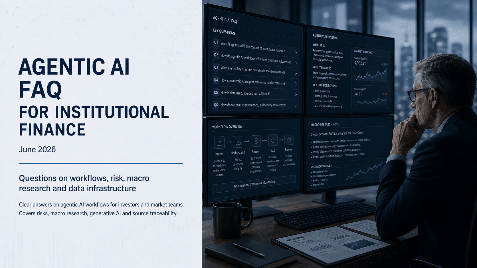Agentic AI workflows in institutional finance